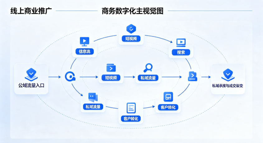 阿勒泰市线上商业推广怎么做？全域流量闭环搭建与低成本转化实战指南